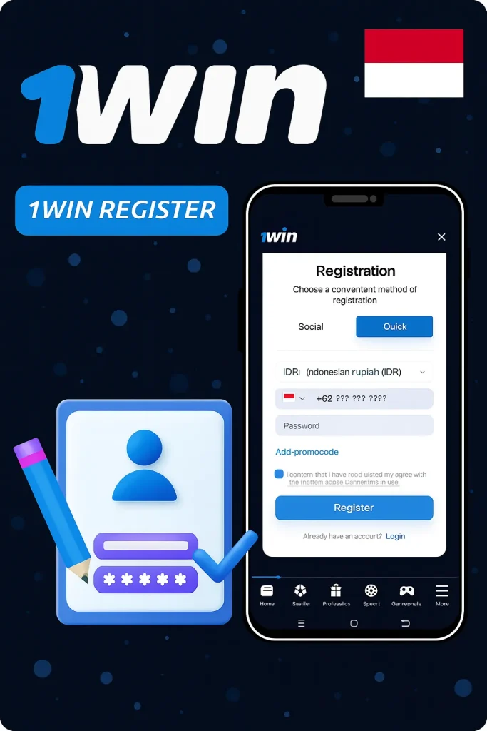 1win login Indonesia